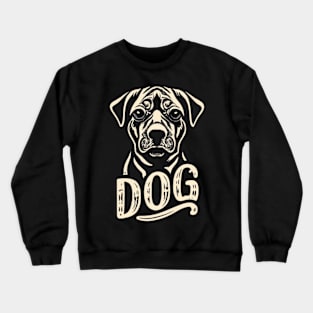 I love dog, puppy mom. Crewneck Sweatshirt